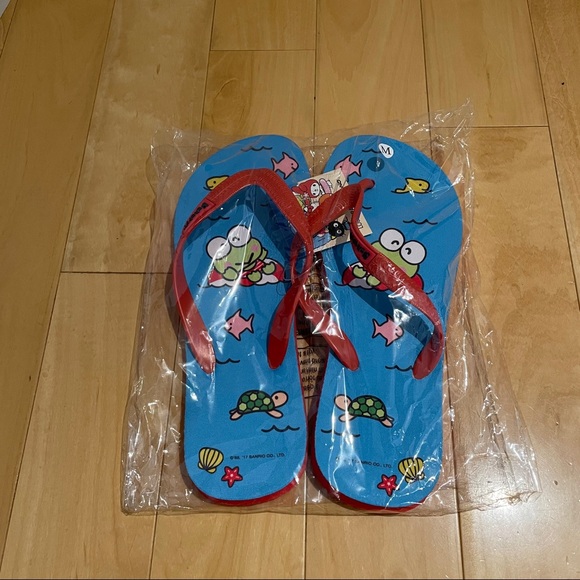 Sanrio Shoes - NWT Lootcrate Sanrio flip flops